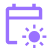 Icon emploi du temps quotidien