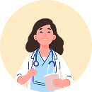 Infirmière heureuse